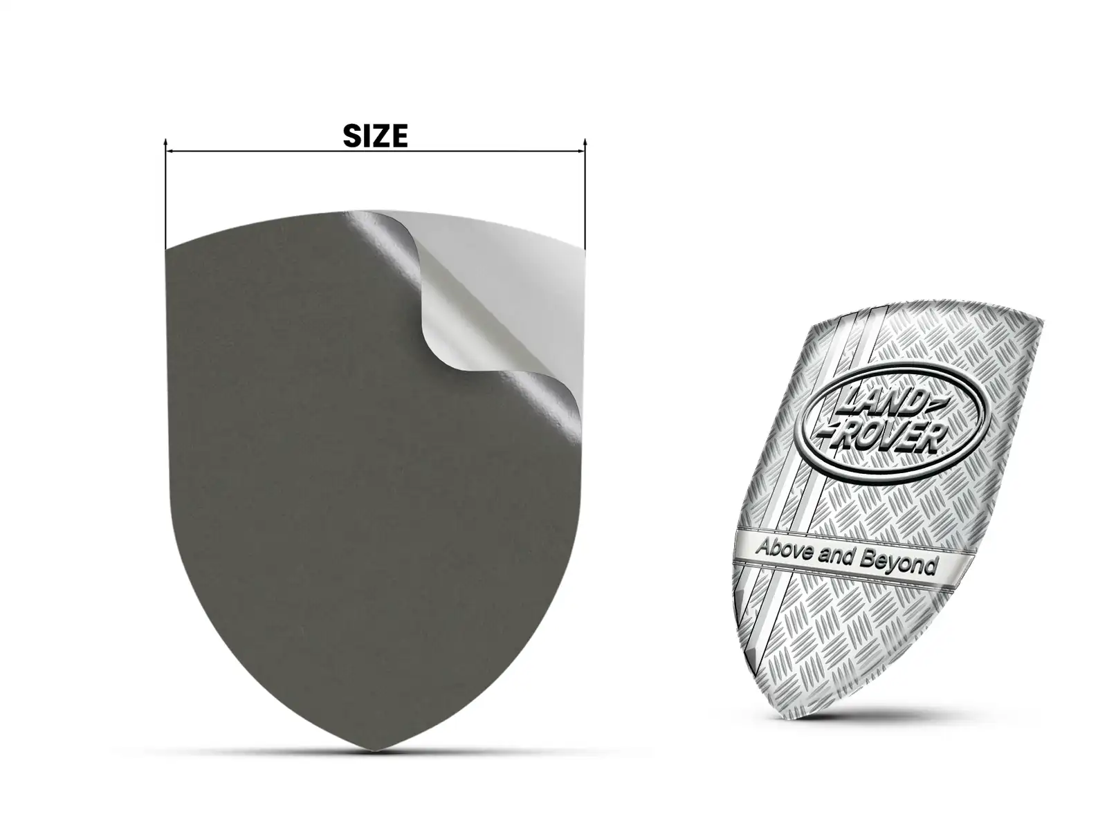 Land Rover Windschutzbanner Hochwertig Modern Anpassbar